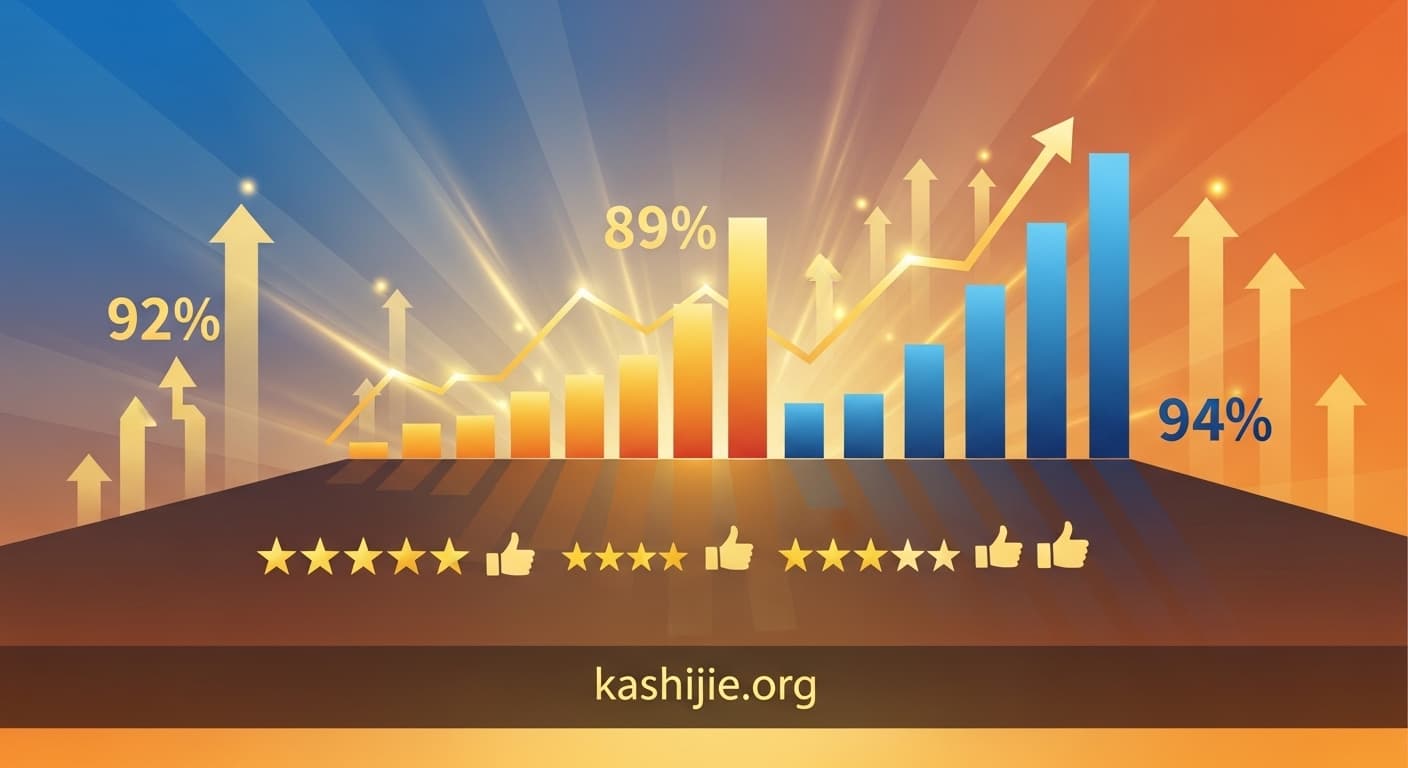 卡世界用户满意度数据统计 - 92%产品质量满意度，89%服务体验满意度，94%价格优势认可度