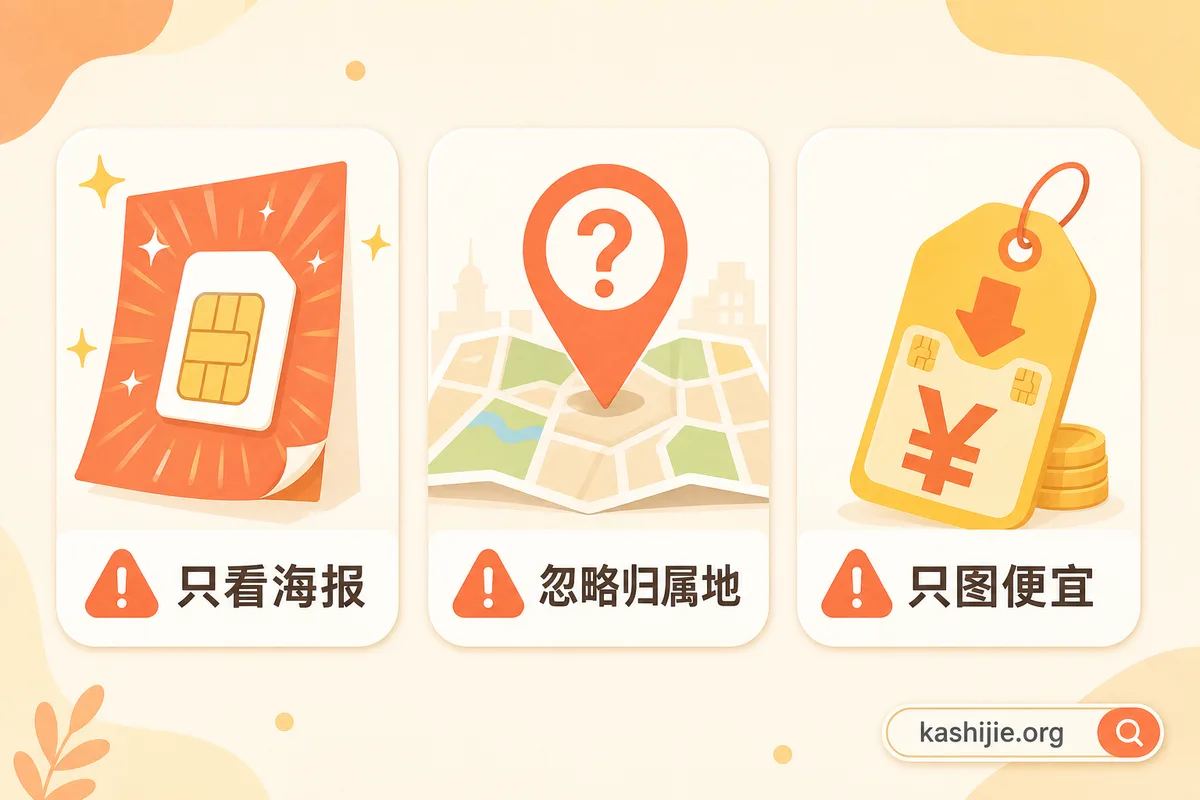 学生选流量卡常见误区：只看海报、忽略归属地、只图便宜 - kashijie.org